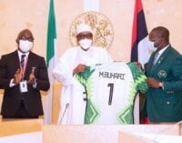 Buhari to Pinnick: Provide 10-year plan for youth football development