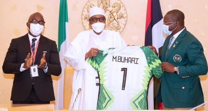 Buhari to Pinnick: Provide 10-year plan for youth football development