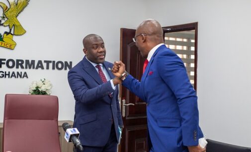 Kayode Akintemi, Ignite media MD, meets Ghana’s minister to ‘promote pan-African agenda’