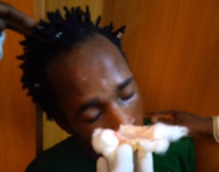 PHOTOS: Enyimba players attacked in Jos after goalless draw with Plateau United