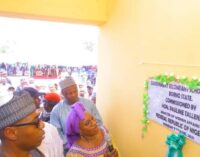 PHOTOS: Borno unveils rebuilt Chibok school