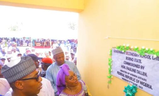 PHOTOS: Borno unveils rebuilt Chibok school