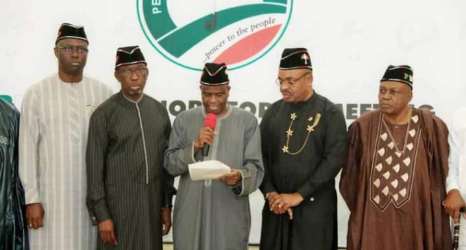 Electoral bill: PDP governors ask n’assembly to adopt e-transmission of results