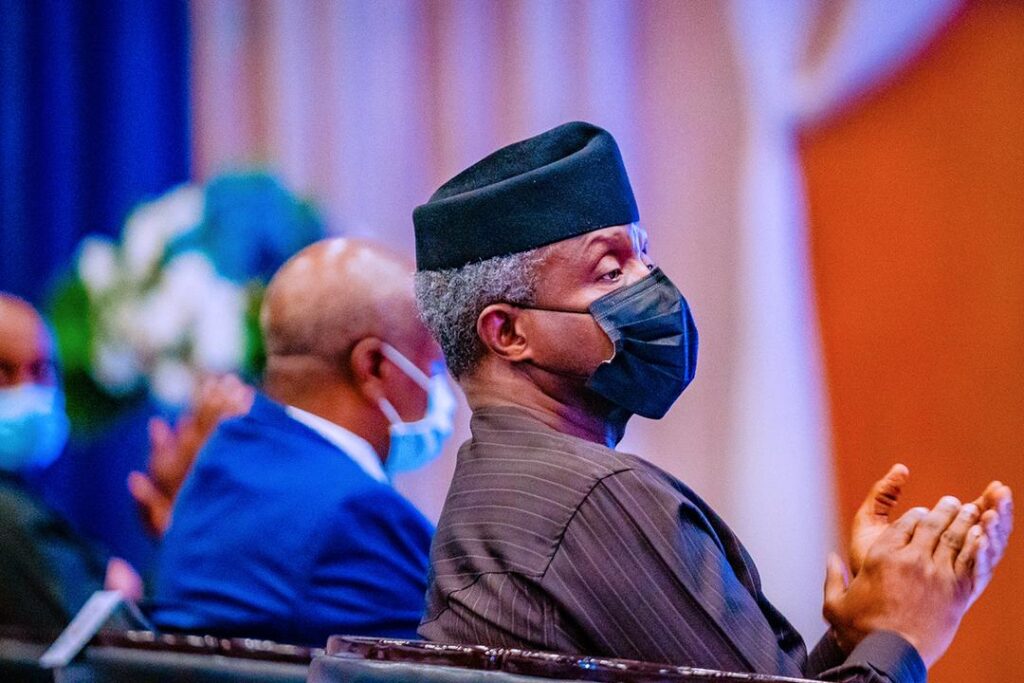 Osinbajo at the Jubilee Fellows programme in Abuja