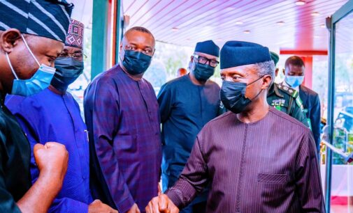 PHOTOS: Osinbajo attends official announcement of jubilee fellows programme for graduates