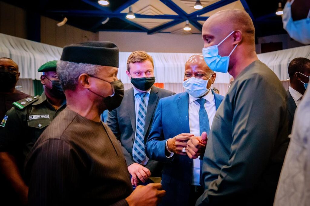 Osinbajo at the Jubilee Fellows programme in Abuja