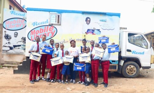 Books on wheels: Mobile library making reading cool for children in Lagos