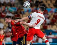 Euro 2020: Lewandowski header denies Spain win as Germany beat Portugal in six-goal thriller