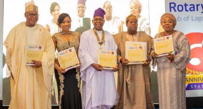 Rotary Club of Lagos celebrates 60th anniversary in grand style
