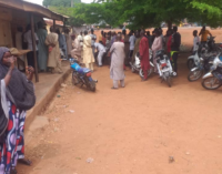 PHOTOS: Parents throng school where 156 children were kidnapped in Niger