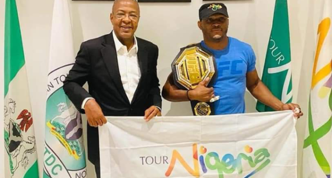 Kamaru Usman, UFC champion, becomes Nigeria’s tourism ambassador