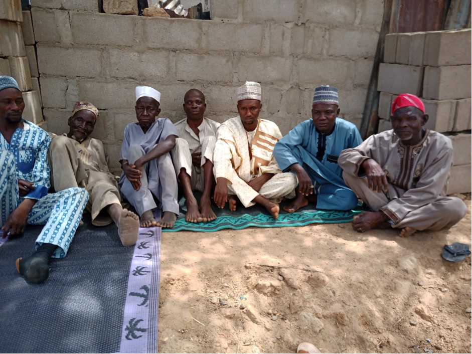 Saleh Musa in Kano village