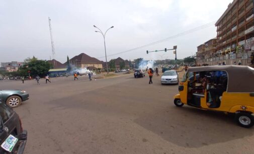 Police fire tear gas at June 12 protesters in Abuja