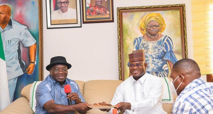 Yahaya Bello: Nigeria can’t divide… dialogue remains best way to resolve agitations