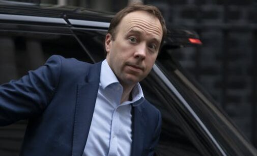 UK health secretary resigns after kissing aide in breach of social distancing rules