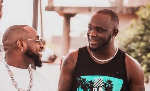 Davido visits Obama DMW’s gravesite — two weeks after burial