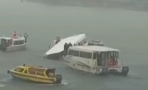 Passengers rescued as boat capsizes in Lagos