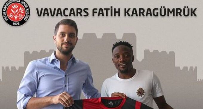 Ahmed Musa leaves Pillars after 3 months to join Turkey’s Fatih Karagumruk