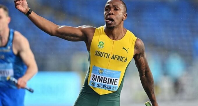 Akani Simbine breaks Fasuba’s African 100m record
