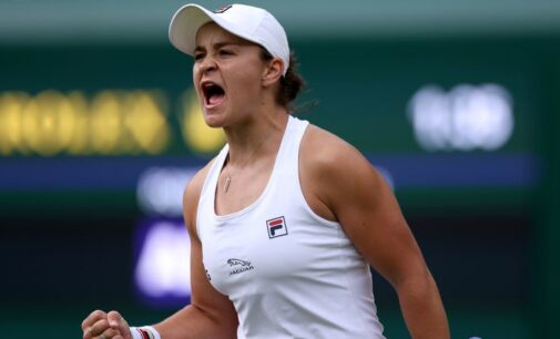 Ashleigh Barty beats Karolina Pliskova to win first Wimbledon title