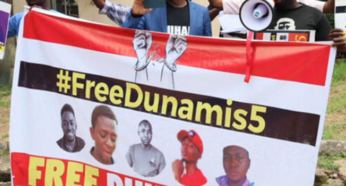 Court orders DSS to release #BuhariMustGo protesters arrested at Dunamis church