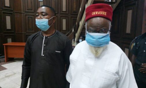 Ezeife, former Anambra governor, in court for Nnamdi Kanu’s trial