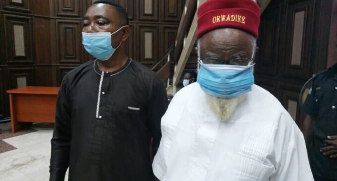 Ezeife, former Anambra governor, in court for Nnamdi Kanu’s trial