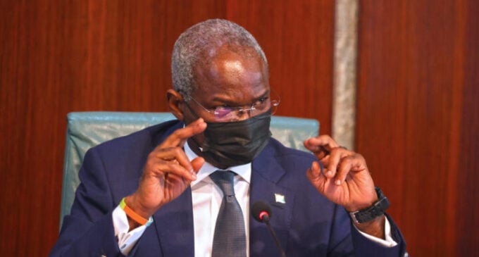 FG to spend N7.4trn on 854 highway contracts, says Fashola