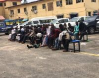 Police parade 49 suspects arrested at ‘Yoruba nation’ rally in Lagos