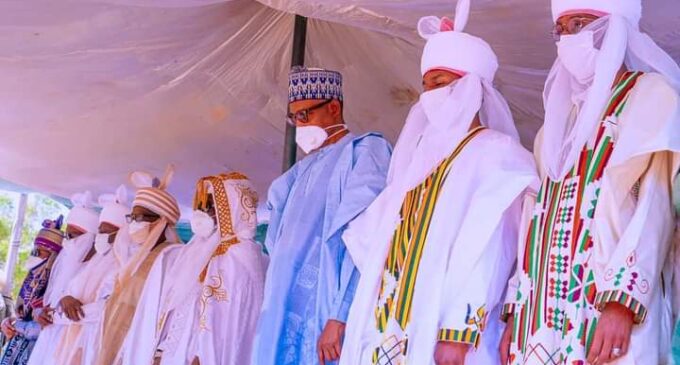 PHOTOS: Buhari, Lawan, Gbaja… how Muslims celebrated Eid-el-Kabir