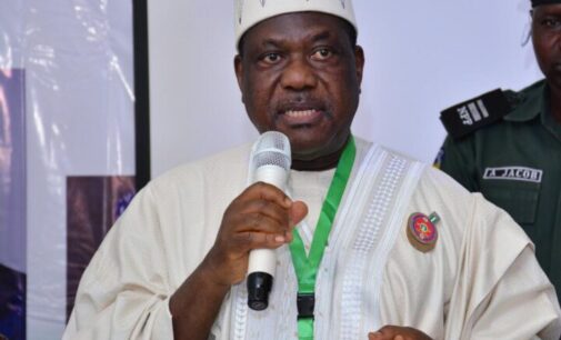 Akume, Benue APC ask Ortom to apologise ‘for using foul language’ on Buhari