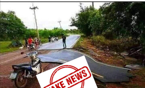 FACT CHECK: Viral image of ‘dilapidated road in Abia’ not from Nigeria