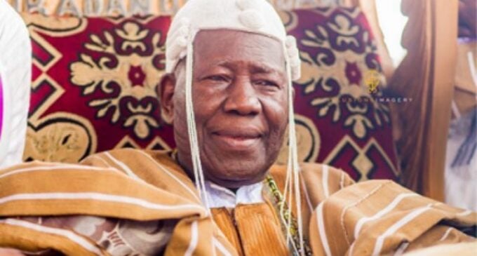 Saliu Adetunji, Olubadan of Ibadan, dies at 93