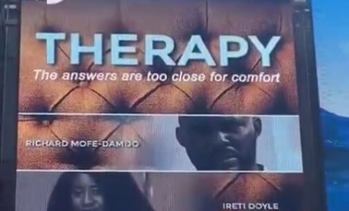 ‘Therapy’, RMD and Ireti Doyle-featured film, debuts on Times Square’s billboard in New York