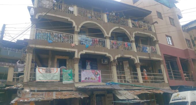 Five-year-old killed as building partially collapses in Lagos