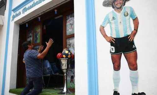 Church devoted to Maradona opens in Mexico