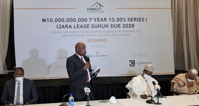 Family Homes Funds issues N10bn bond — Nigeria’s first corporate Sukuk