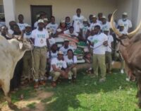 Sallah: Buhari donates cows, 20 bags of rice to NYSC members in Daura