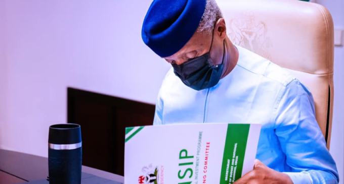 Osinbajo: Buhari will use commonsense strategy to lift 100m Nigerians out of poverty