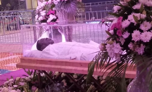 PHOTOS: TB Joshua’s corpse arrives at Synagogue church