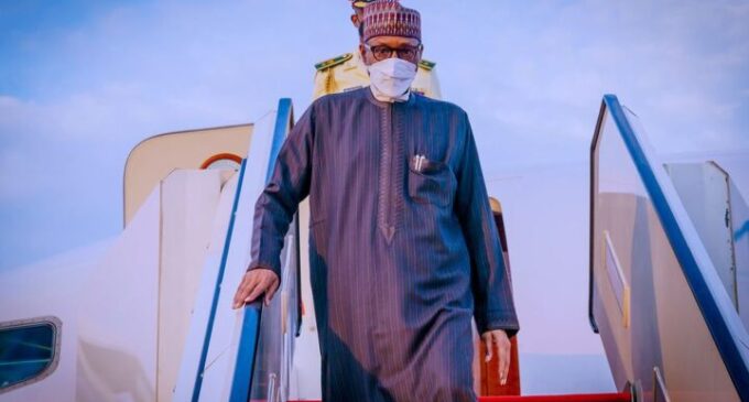 Buhari returns to Nigeria after condolence visit to UAE