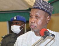EXTRA: Masari weeps as he presents last budget as governor