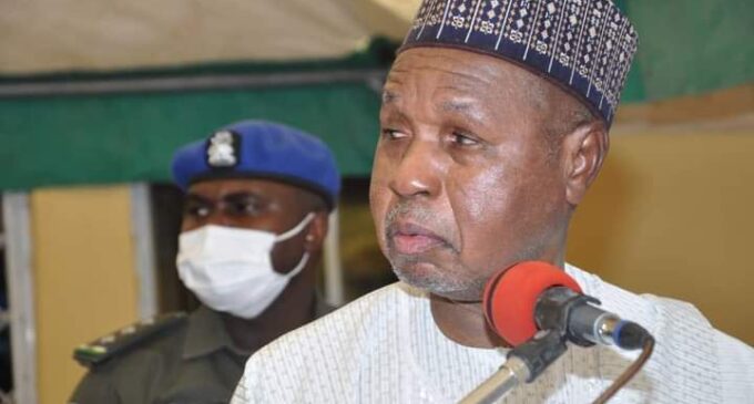 EXTRA: Masari weeps as he presents last budget as governor