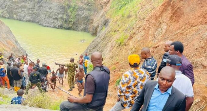 Auto crash victims trapped in Ebonyi mining pit as rescue efforts enter day two