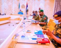 Buhari to security chiefs: I’m not ready to leave office a failure