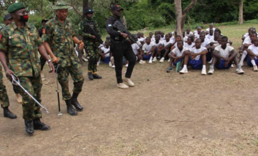 Army chief visits Falgore forest, tasks officers on recruitment process