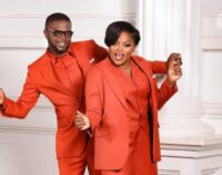 Funke Akindele, my dad cheated on each other, JJC’s son claims