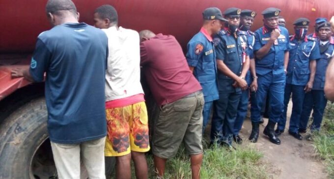 NSCDC nabs five with ‘adulterated petroleum products’ in Akwa Ibom
