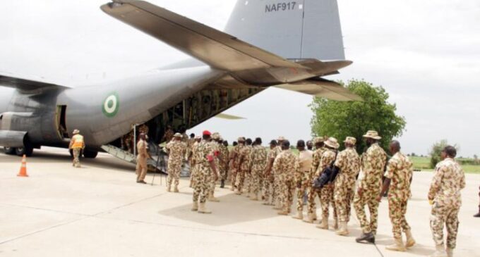 Soldiers fighting Boko Haram to enjoy ‘welfare flight’ when off duty