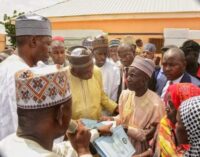 IDPs in Borno get 300 new homes
